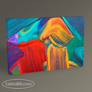 Renkli Soyut Tablo