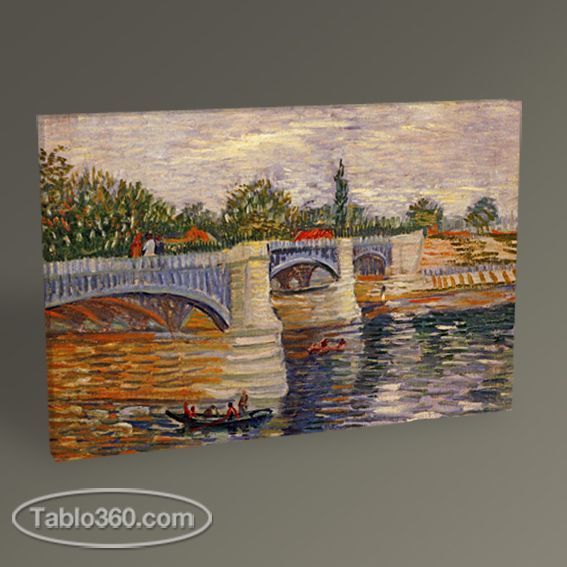 Vincent Van Gogh The Seine with the Pont de la Grande Jatte