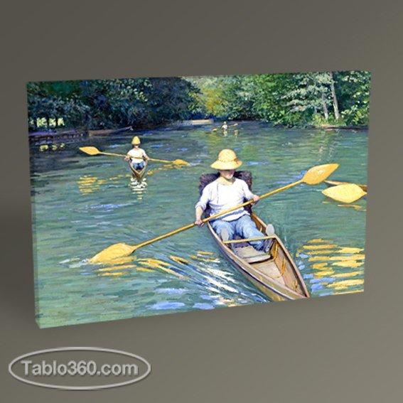 Gustave Caillebotte Skiffs Tablo