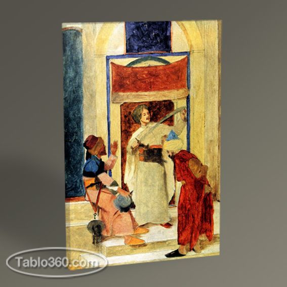 Osman Hamdi Bey Silah Taciri Tablo