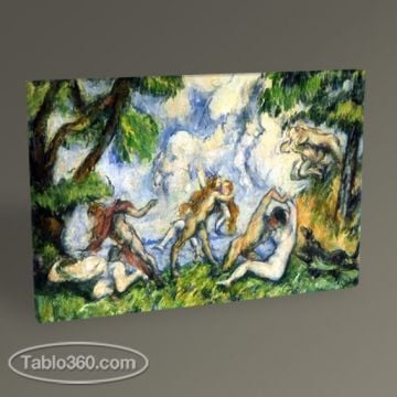 Paul Cézanne The Struggle of Love  Tablo