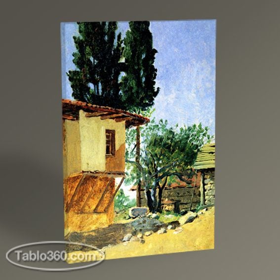 Osman Hamdi Bey Eskihisar'dan Manzara Tablo