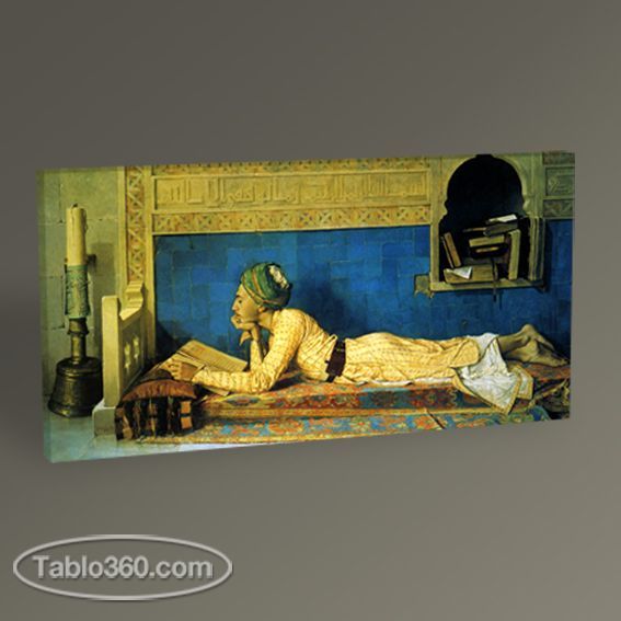 Osman Hamdi Okuyan Genç Emir Tablo