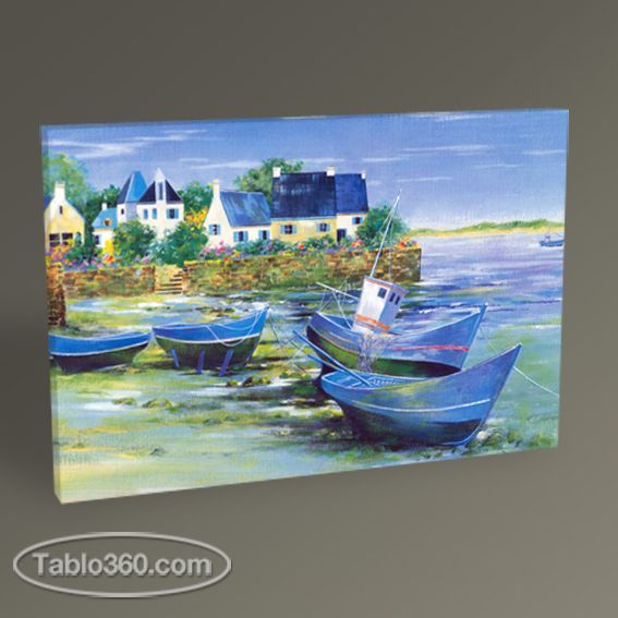 Kayık ve Ev Tablo