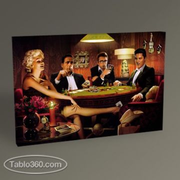 Celebrities Play Poker Tablo