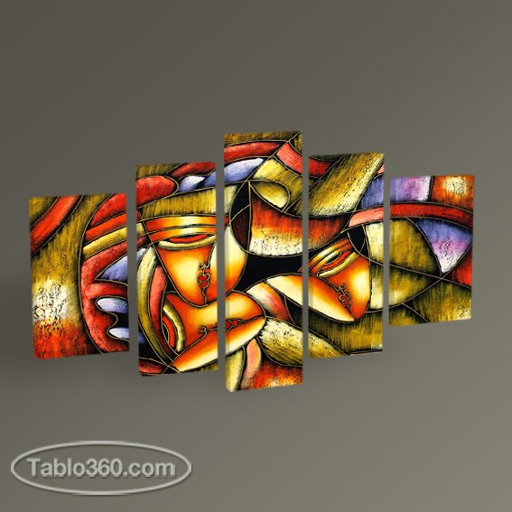 Soyut Şekiller Tablo