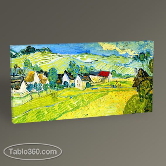 Vincent van Gogh Vue Ensoleille pres d'Auvers