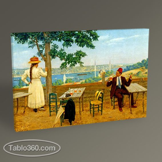 Dolmabahçe Sırtlarında Kahve Tablo