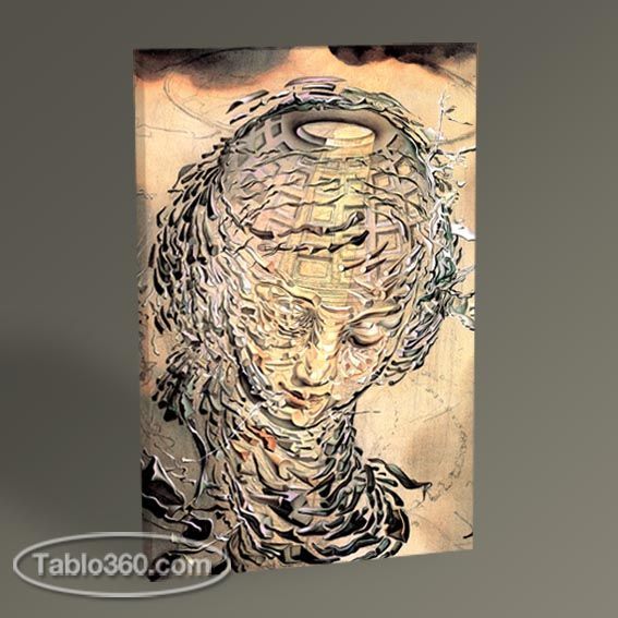 Salvador Dali  Raphaelesque Head Tablo