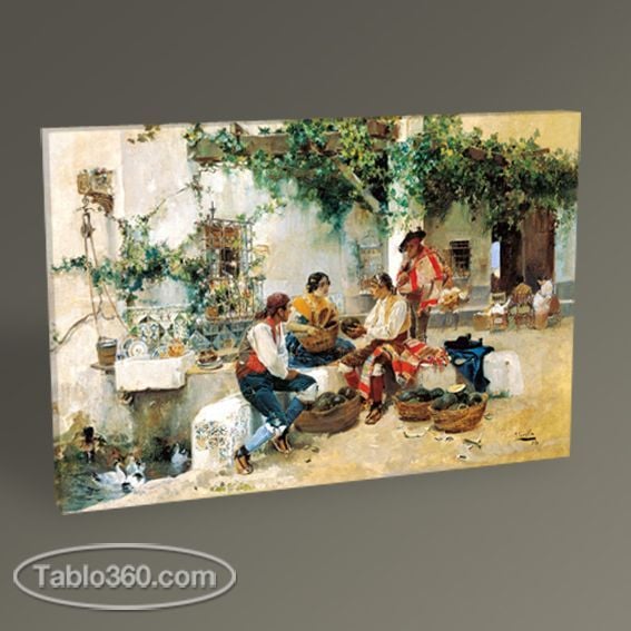 Joaquin Sorolla -  Bastida Vendiendo Melones