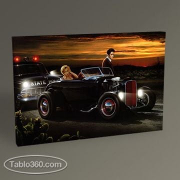 Marilyn Monroe and Elvis Presley Tablo