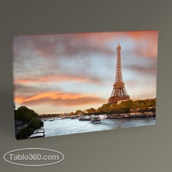 Paris Eyfel Kulesi Tablo