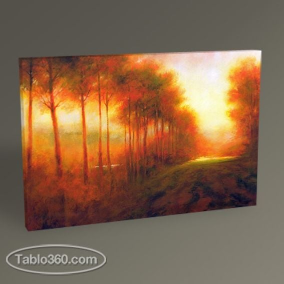 Brown Silhouette Tablo