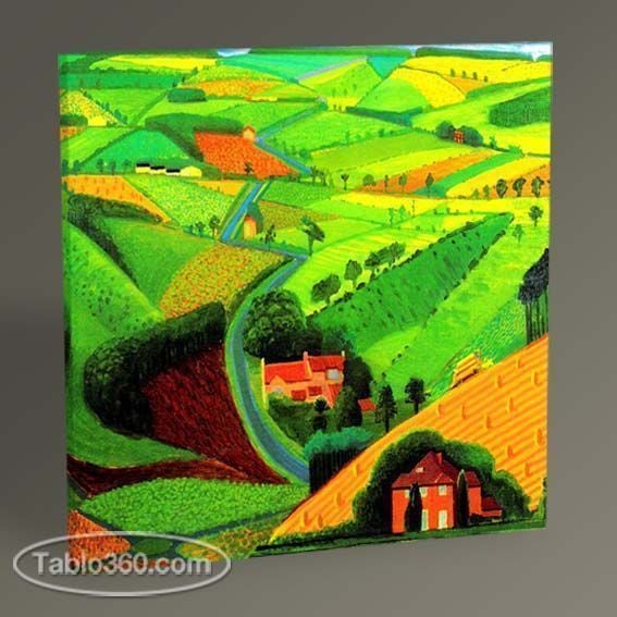 Yayla Manzarası Tablo