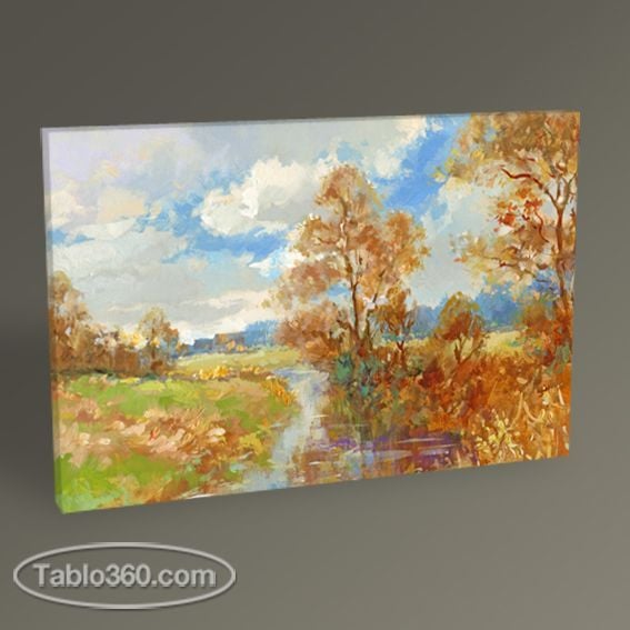 Sonbahar Manzarası Tablo