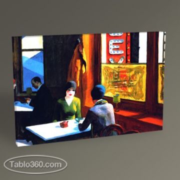 Edward Hopper Chop Suey Tablo