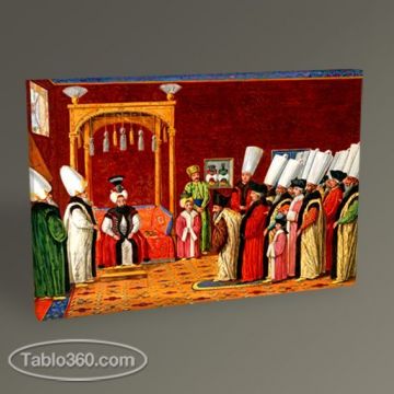 Hollanda Elçisinin I.Abdülhamid Tarafından Kabulü