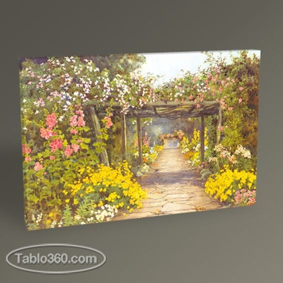 Bahçe Yolu Tablo