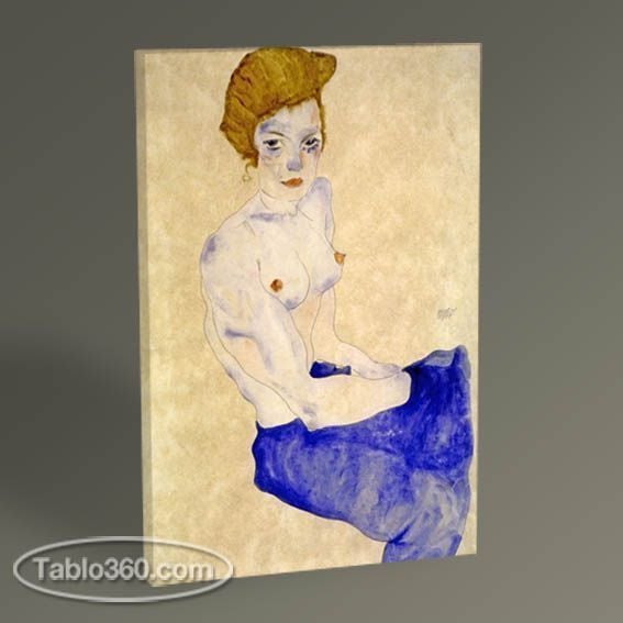 Egon Schiele Seated Girl