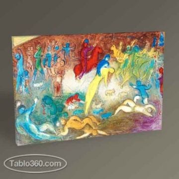 Marc Chagall Vitryssland Tablo