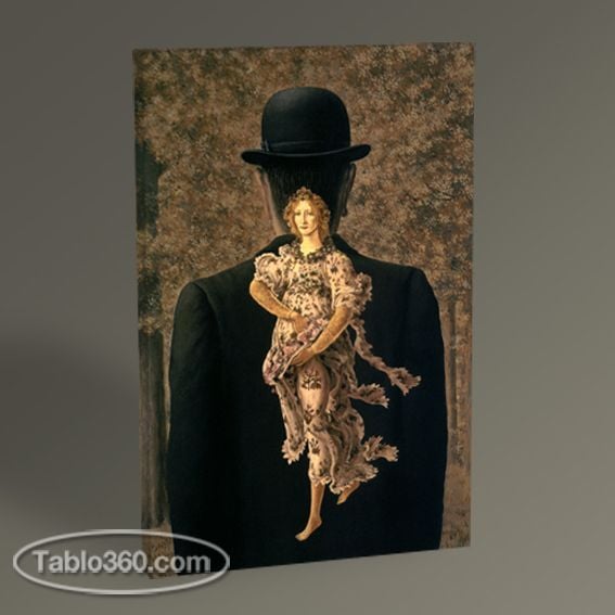 Rene Magritte  Le Bouquet Tout Fait Tablo