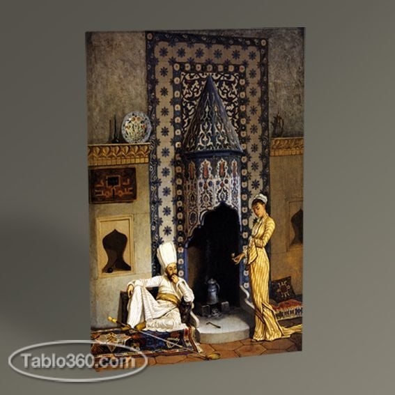 Osman Hamdi Kahve Ocağı Tablo