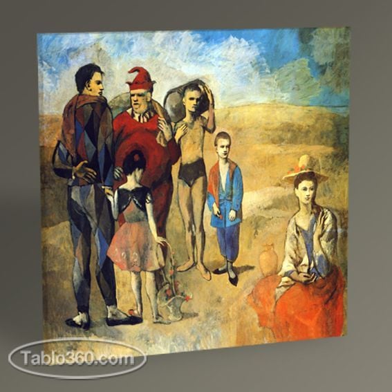 Pablo Picasso Family of Saltimbanques Tablo