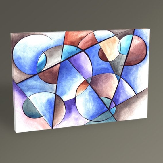 Soyut Yağlı Boya Tablo