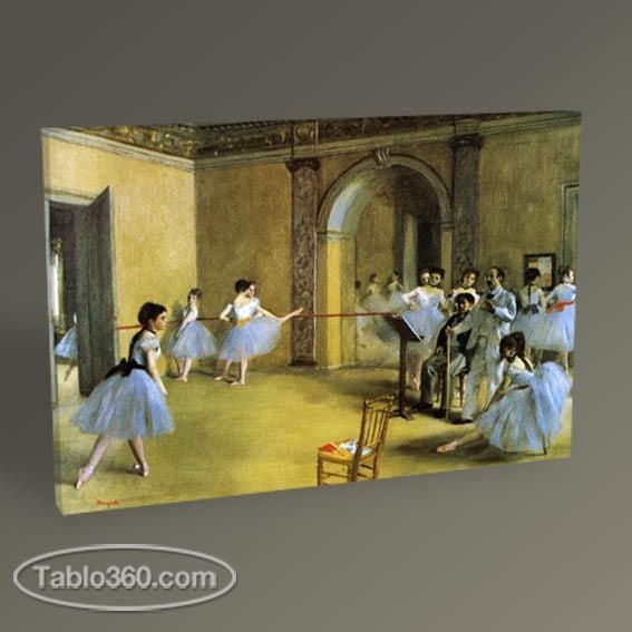 Edgar Degas Operada Dans Provası Tablo