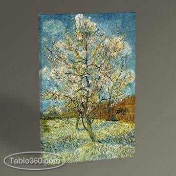 Vincent Van Gogh Şeftali Ağacı Tablo