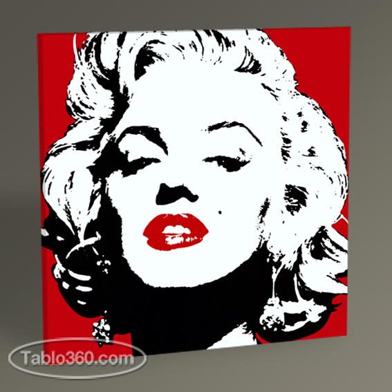 Marilyn Monroe Pop Art Tablo