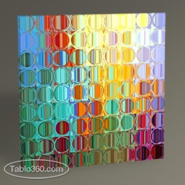 Renkli Daireler Tablo