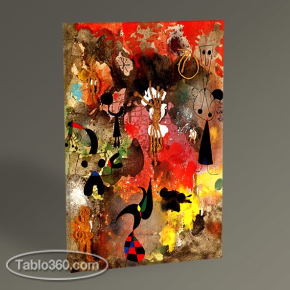 Joan Miro Painting Tablo