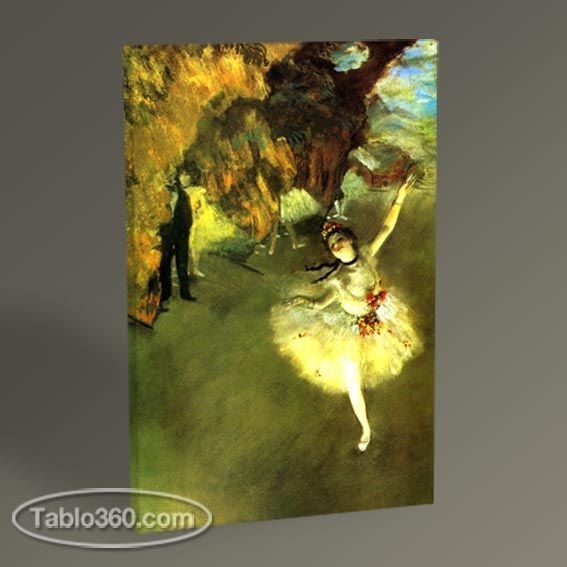 Edgar Degas Baş Balerin Tablo