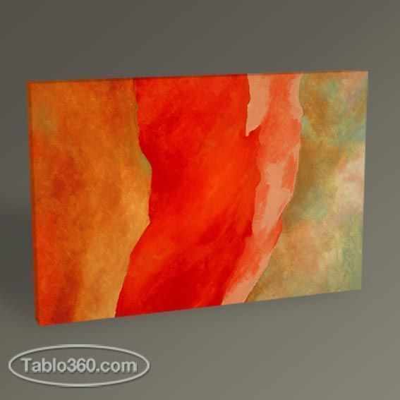 Georgia O'Keeffe It Was Red and Pink