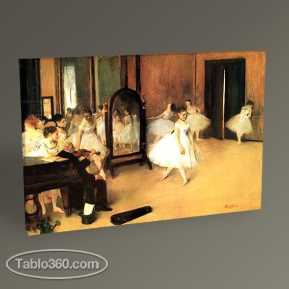 Edgar Degas Dans Sınıfı Tablo