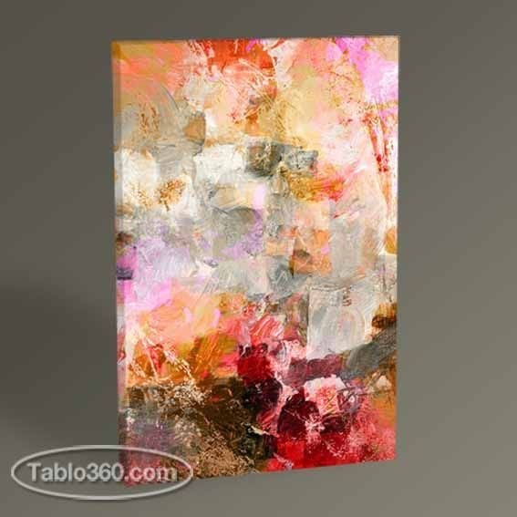 Renkli Soyut Yağlı Boya Tablo