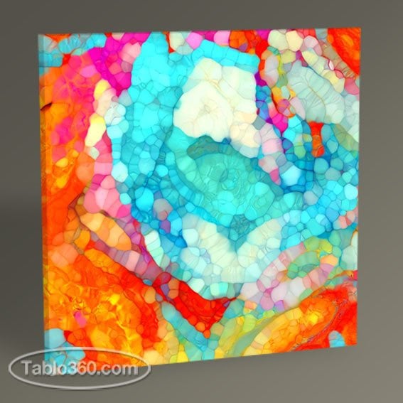 Soyut Yağlıboya Tablo