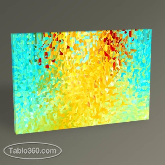 Soyut Şekiller Tablo