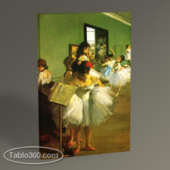 Edgar Degas Dans Sınıfı II Tablo