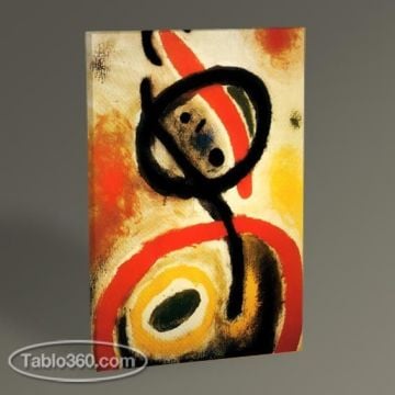 Joan Miro Kadın III Tablo