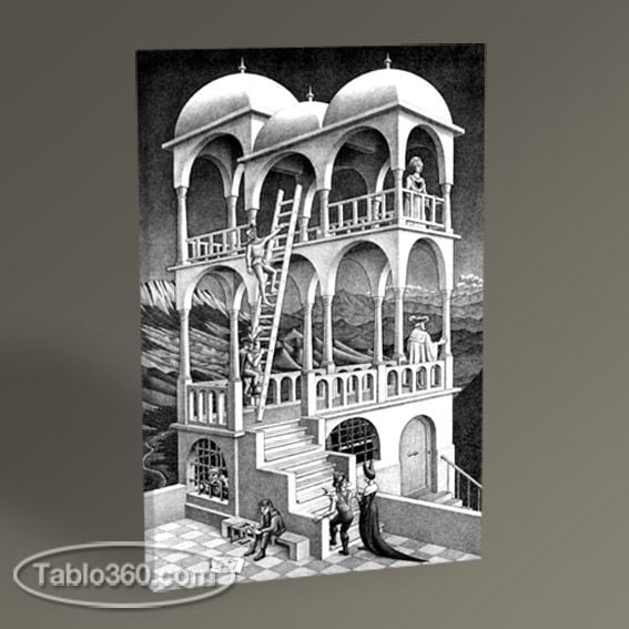 MC Escher Belvedere Tablo