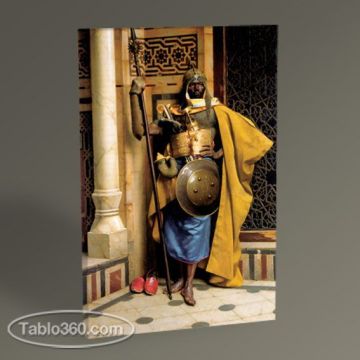 Ludwig Deutsch The Palace Guard Tablo