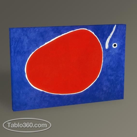 Joan Miro Yusufçuğun Güneşe Uçuşu Tablo