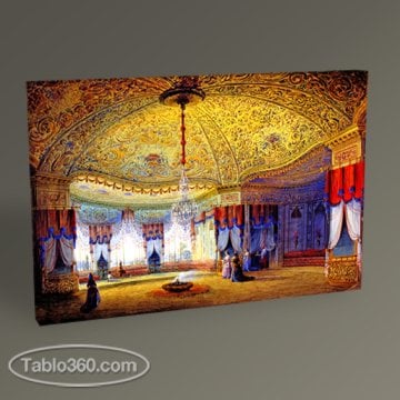 Carla Bossoli Saray İçi Tablo