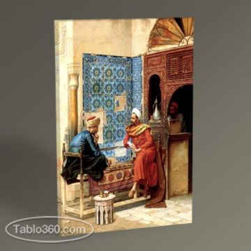 Ludwig Deutsch The Chess Game Tablo