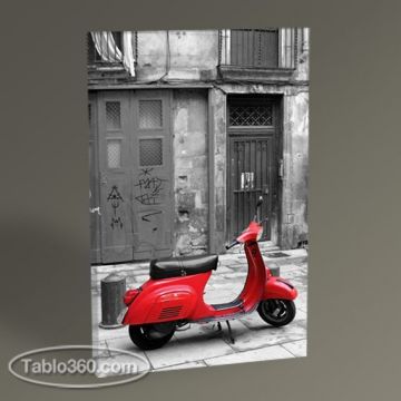 Kırmızı Motor Tablo