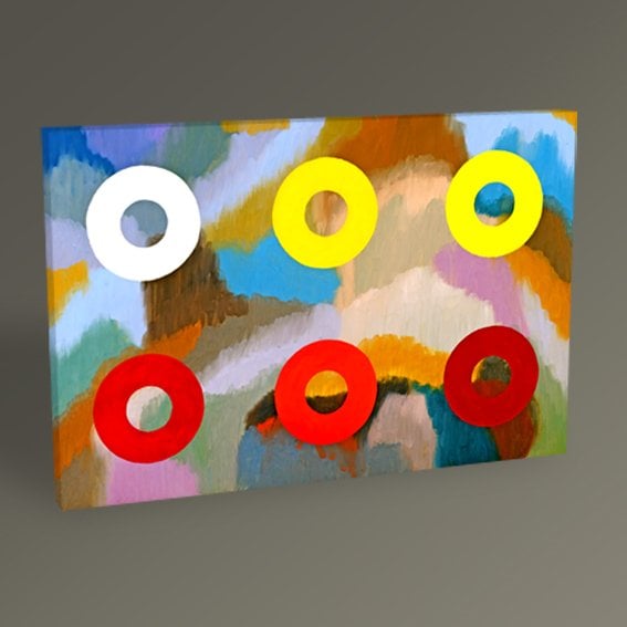 Soyut Yağlı Boya Tablo