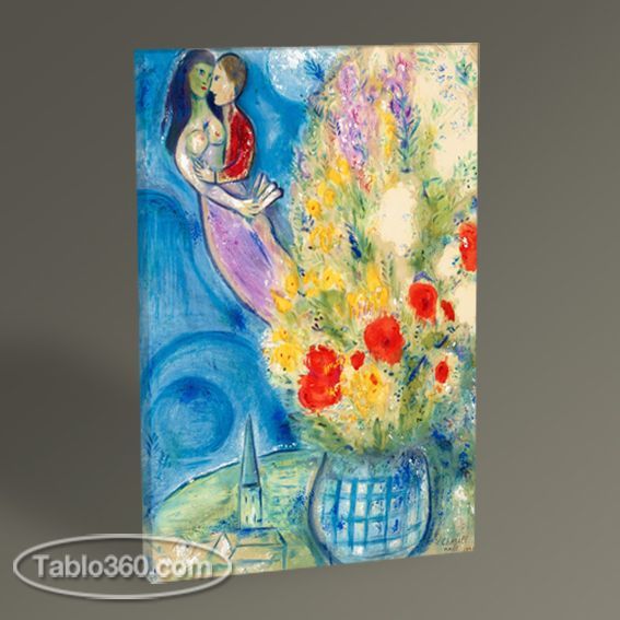 Marc Chagall Love Tablo