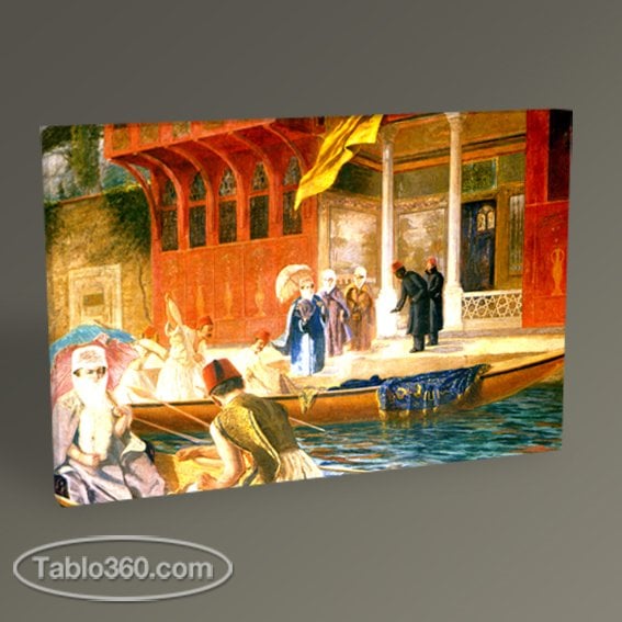 Abdülmecid Efendi Osmanlı Sultanlarının Kayığa Binişi